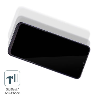 Schutz gegen Kratzer auf dem Ulefone Note 16 Pro Glas durch Schlüssel, Stöße gegen die Tischkante oder Stürze