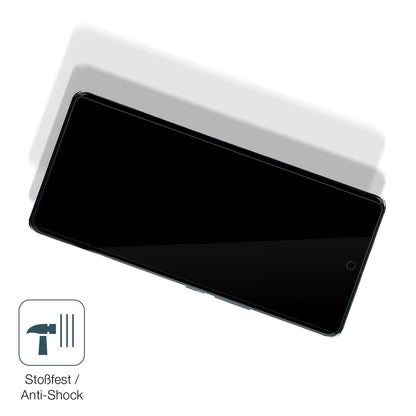 Schutz gegen Kratzer auf dem VIVO S16 Pro Glas durch Schlüssel, Stöße gegen die Tischkante oder Stürze