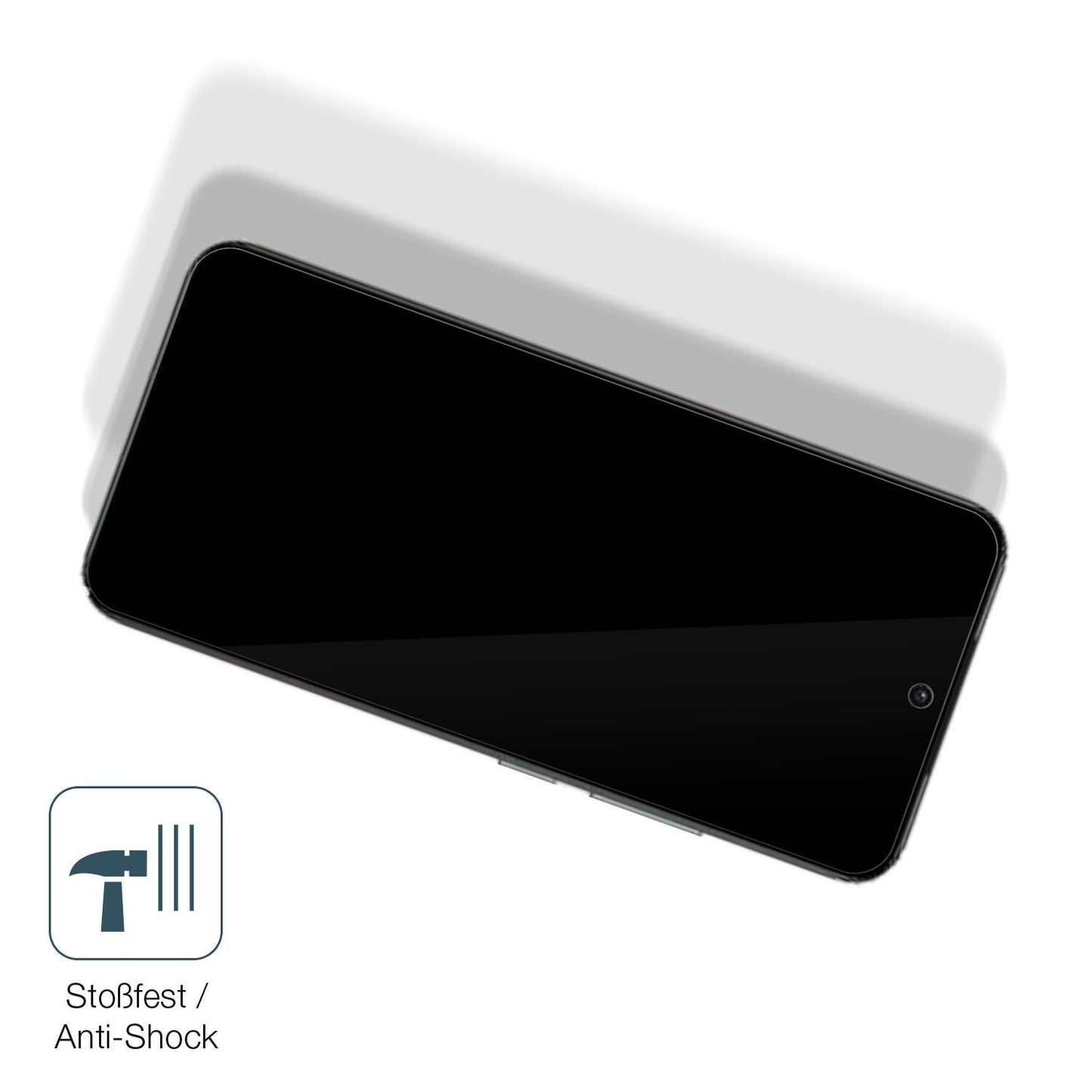 Schutz gegen Kratzer auf dem Xiaomi 14 Glas durch Schlüssel, Stöße gegen die Tischkante oder Stürze