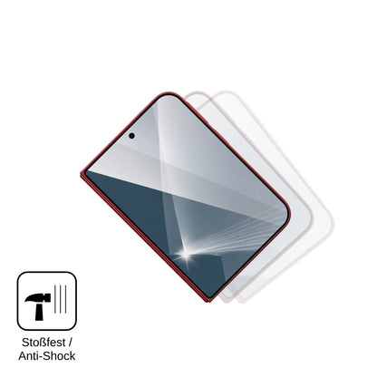 2x Screen Protector for Xiaomi 18 Fold Outside Flexible Glass 9H dipos