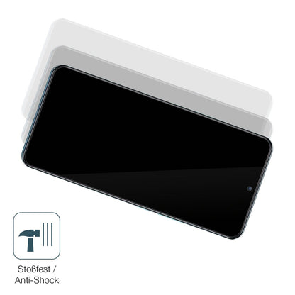 Schutz gegen Kratzer auf dem Xiaomi Mi 12T Glas durch Schlüssel, Stöße gegen die Tischkante oder Stürze