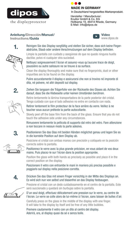 2x 9H Schutzfolie matt für Huawei MatePad Pro 12.2 (2024) Panzerfolie