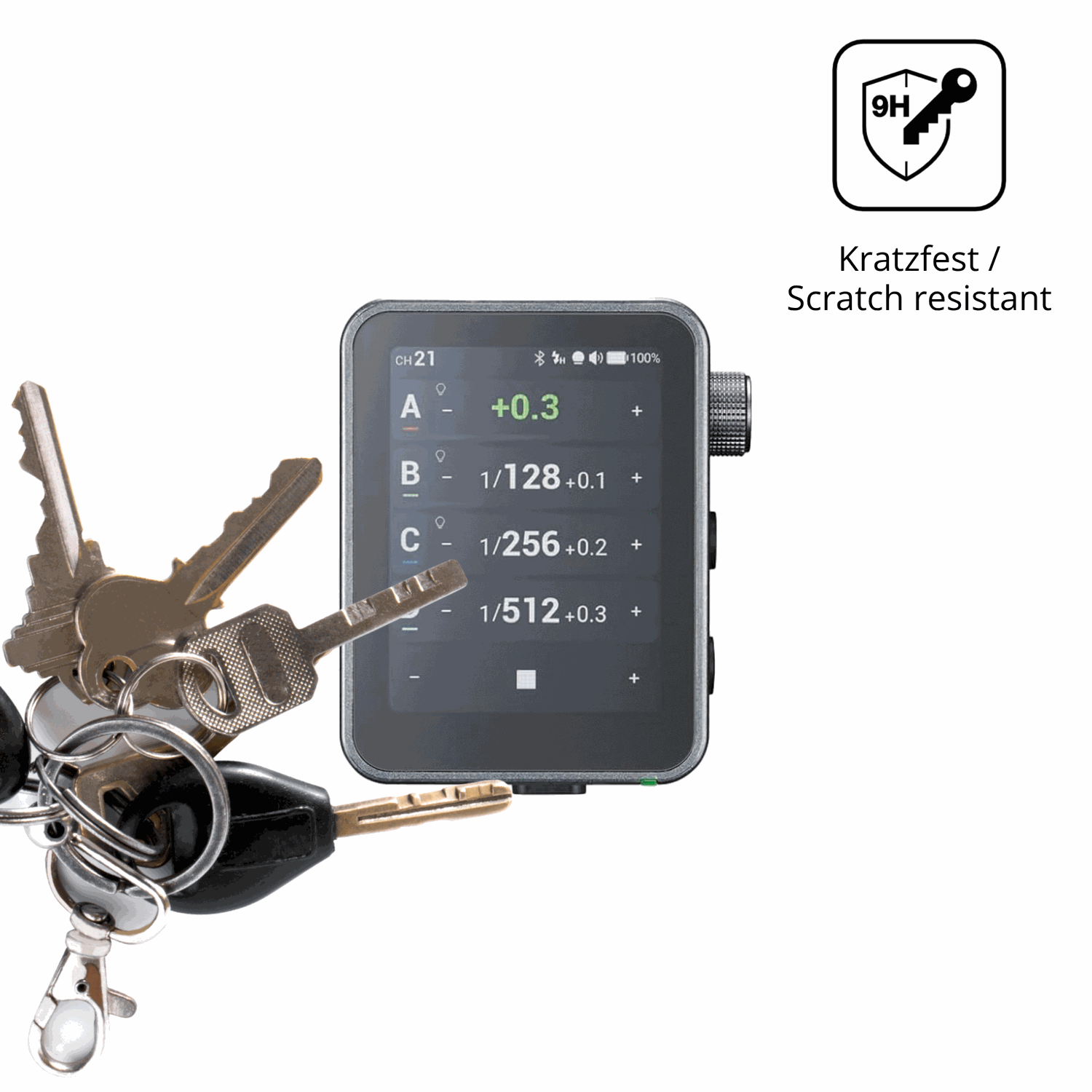 dipos Displayschutz für Godox X3 Pro, mattierte Oberfläche, robuste Festigkeit und perfekte Passform