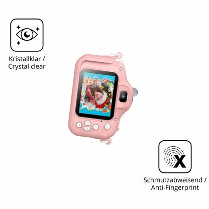 Flexible TPU-Folie passend zugeschnitten für Gofunly X1 Kinder Kamera 2 Zoll, vollständige Abdeckung