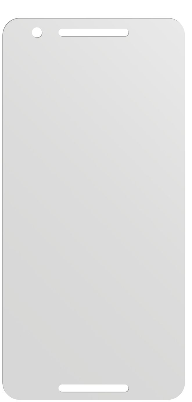 dipos Displayschutz für Google Nexus 6P Huawei, mattierte Oberfläche, geringe Dicke und perfekte Passform