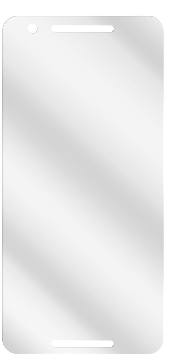 dipos Displayschutz für Google Nexus 6P Huawei, transparente Oberfläche, geringe Dicke und perfekte Passform