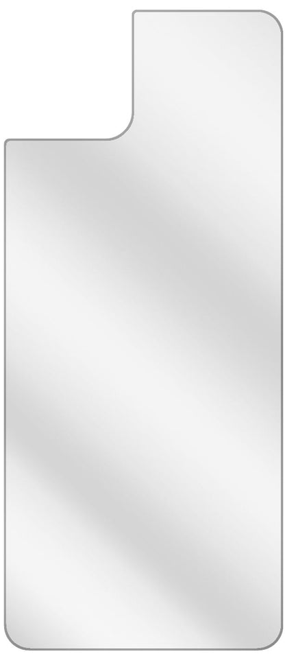 dipos Displayschutz für Google Pixel 4 Rückseite, transparente Oberfläche, geringe Dicke und perfekte Passform