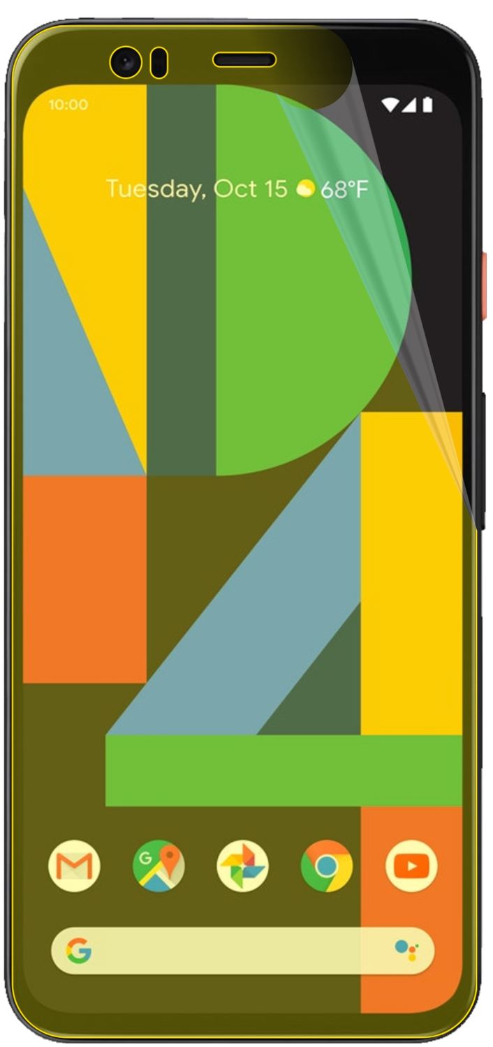 dipos Displayschutz für Google Pixel 4 XL, transparente Oberfläche, geringe Dicke und perfekte Passform