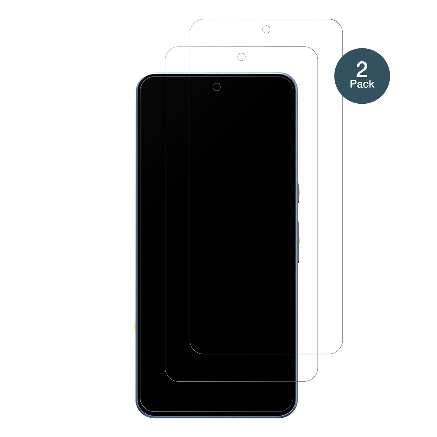 GooglePixel 8 Pro mit aufgebrachter dipos Panzerfolie, die lästige Fingerabdrücke minimiert
