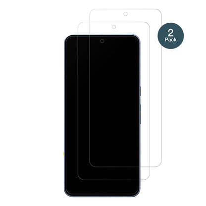 GooglePixel 8 Pro mit aufgebrachter dipos Panzerfolie, die lästige Fingerabdrücke minimiert