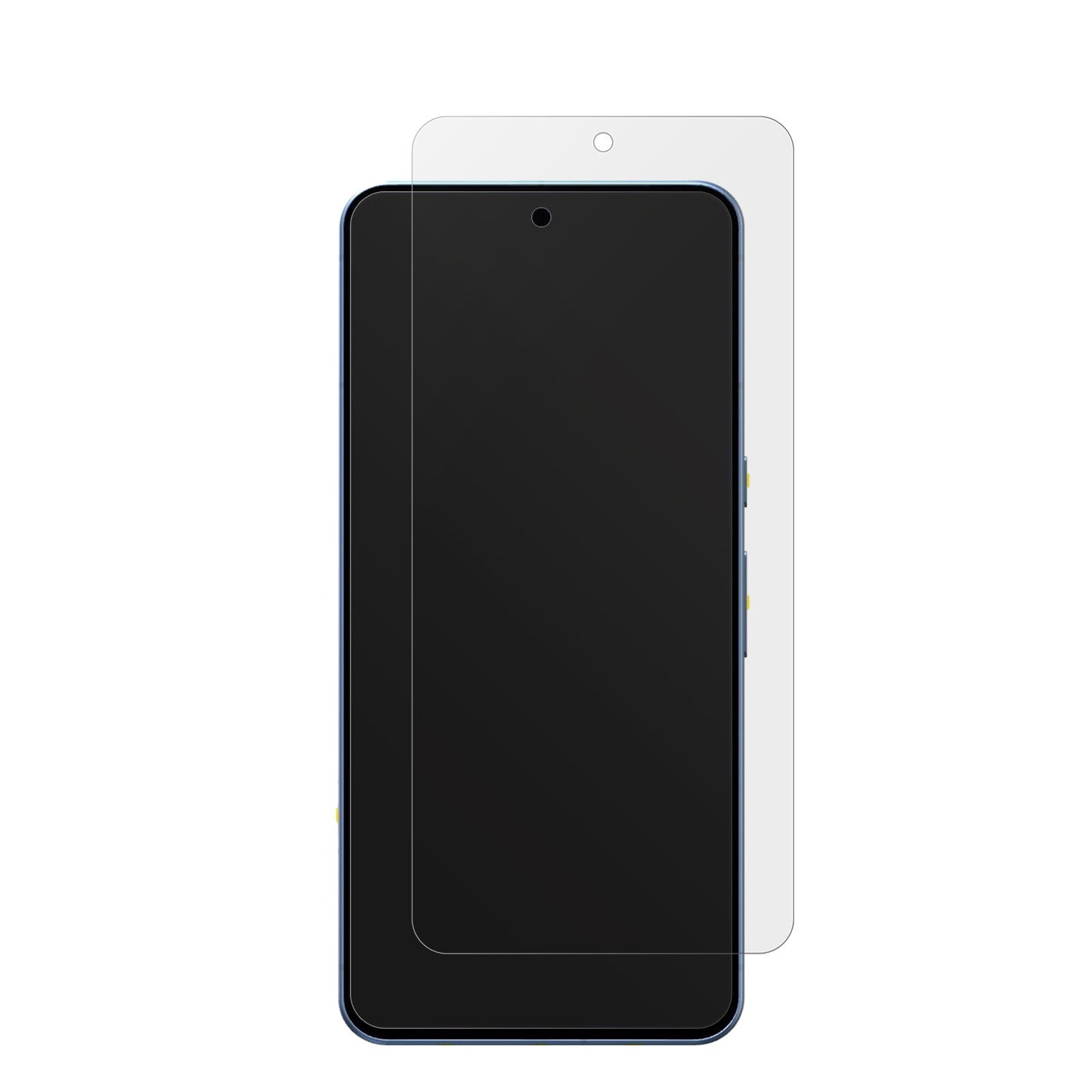 GooglePixel 8 Pro mit aufgebrachter dipos Displayschutzfolie, die lästige Fingerabdrücke minimiert