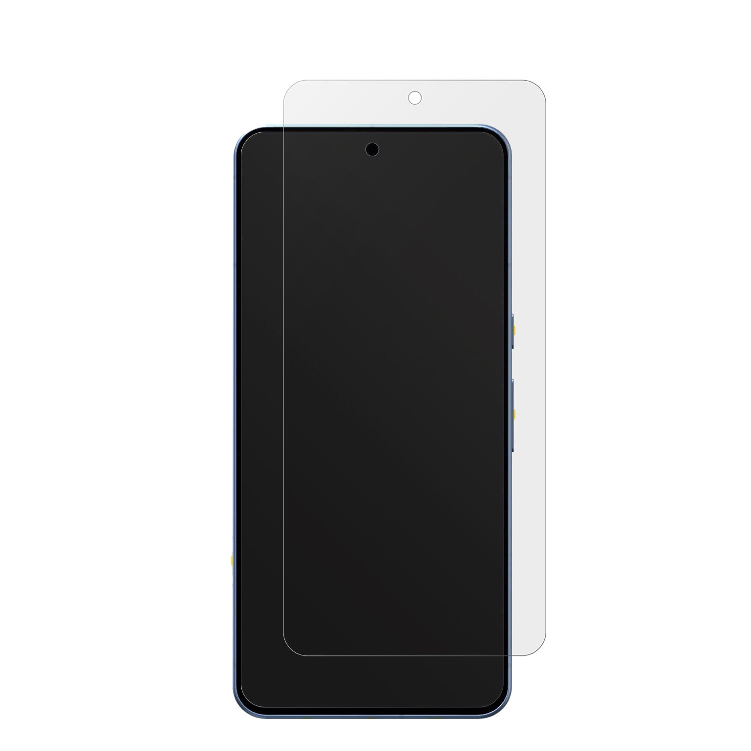 GooglePixel 8 Pro mit aufgebrachter dipos Displayschutzfolie, die lästige Fingerabdrücke minimiert
