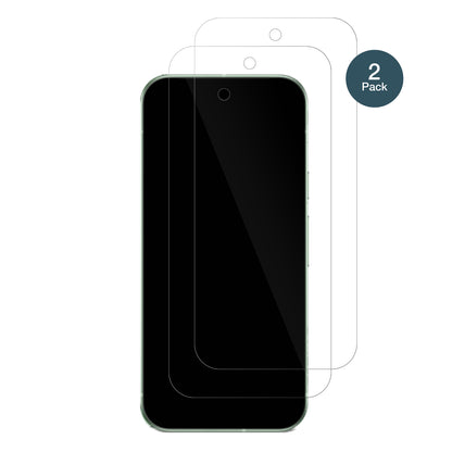 dipos Displayschutz für Google Pixel 9, transparente Oberfläche, perfekte Passform auch für die Rundungen