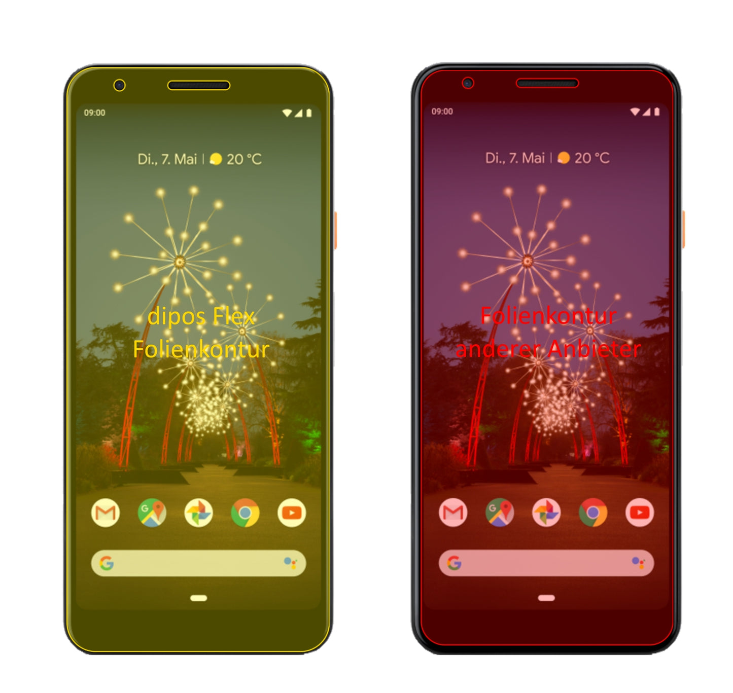 3D Full Cover Displayschutzfolie: Case-freundlicher Schutz mit perfekter Passform für dein Display. 