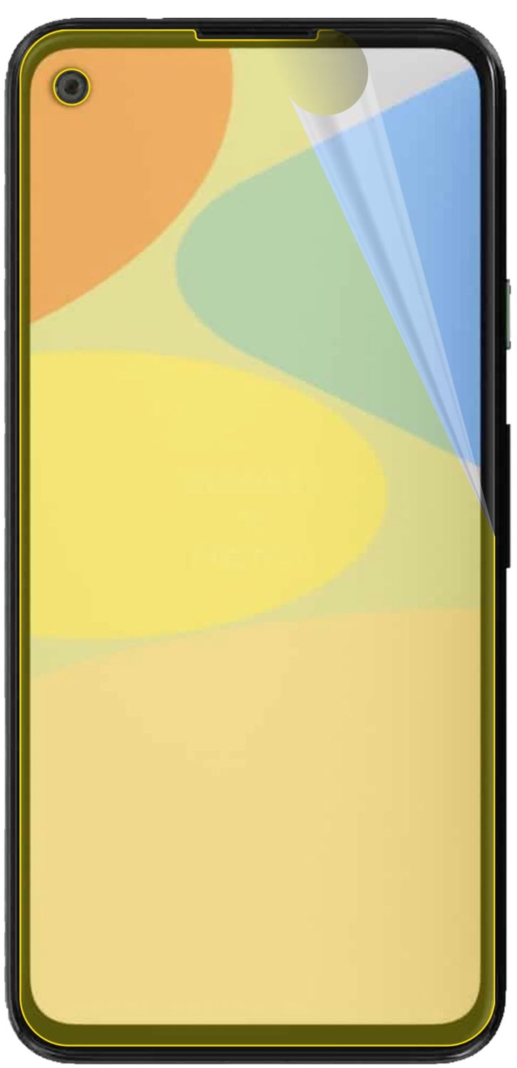 2x Screen Protector for Google Pixel 4a 5G Protective Film covers 100% dipos
