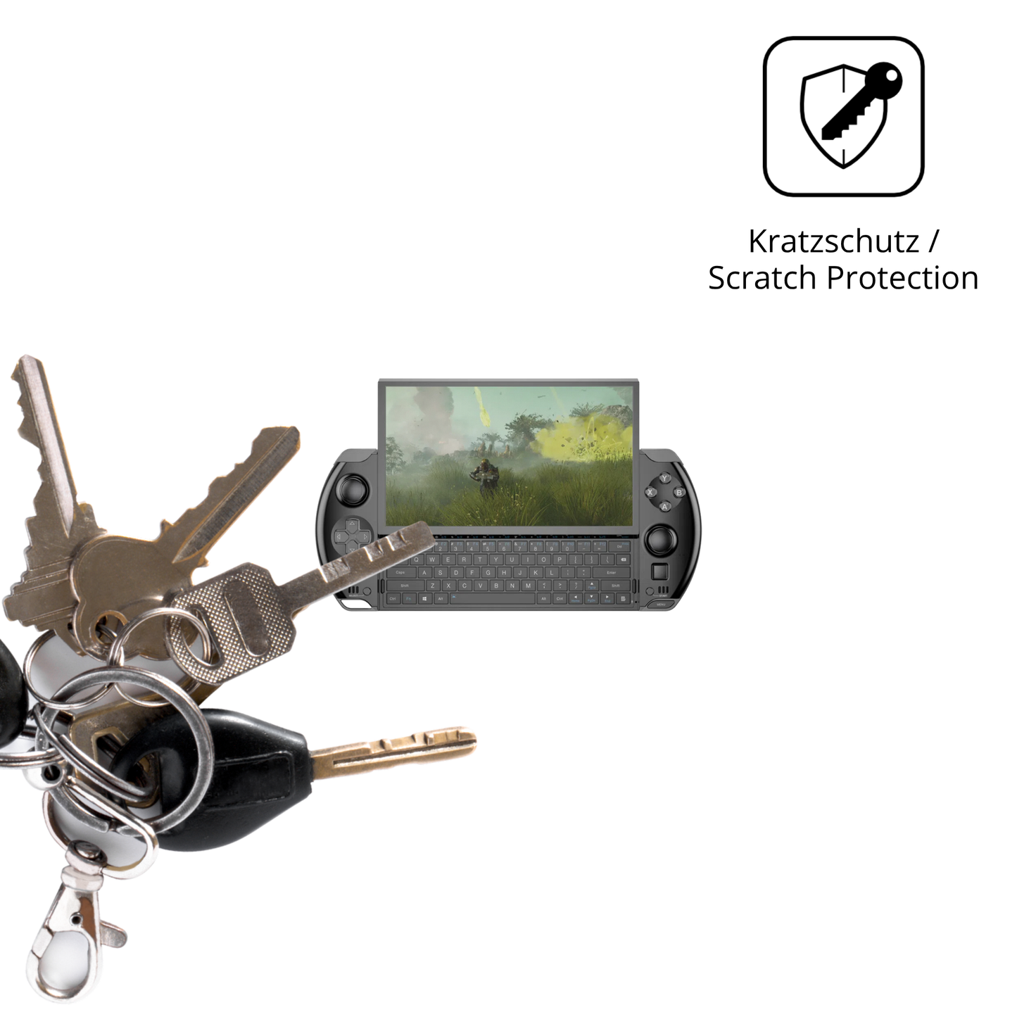 2x Schutzfolie matt für GPD Win 4 Display-Schutzfolie