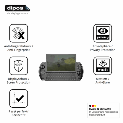Screen Protector for GPD Win 4 Privacy Filter 4-Way Protection dipos