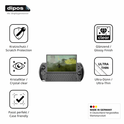 2x Screen Protector for GPD Win 4 Protection Crystal Clear dipos