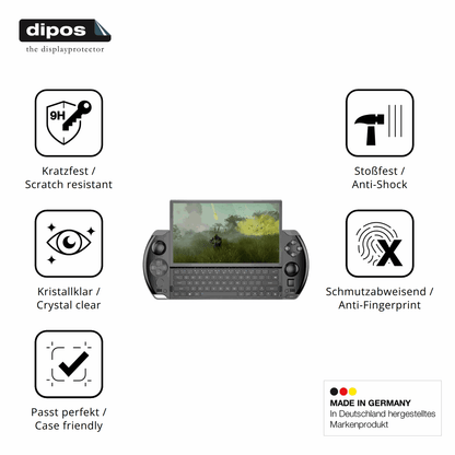 2x Screen Protector for GPD Win 4 Flexible Glass 9H dipos
