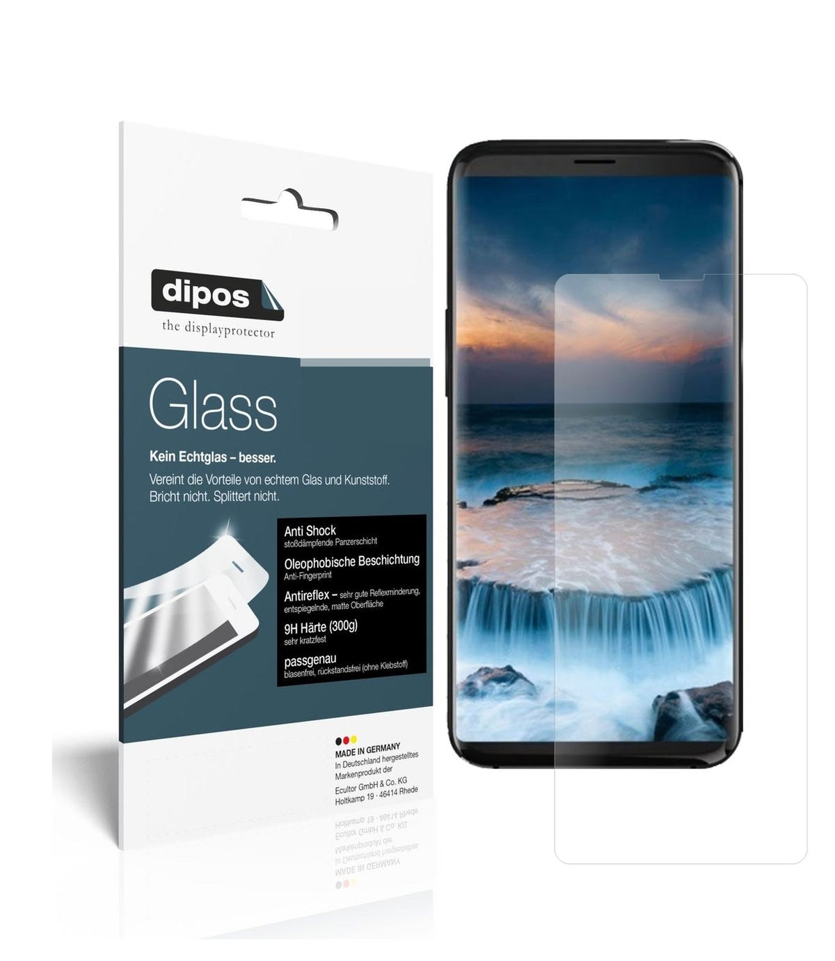 1x 9H Matte Screen Protector for Uhans i8 Pro