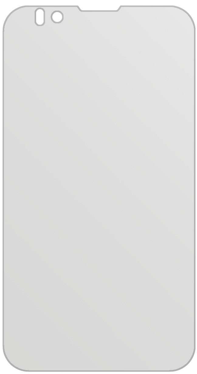 dipos Displayschutz für Guophone V88, mattierte Oberfläche, geringe Dicke und perfekte Passform