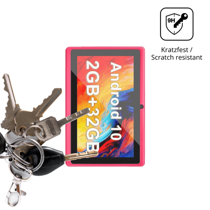 dipos Displayschutz für Haehne 7 Zoll Tablet, mattierte Oberfläche, robuste Festigkeit und perfekte Passform