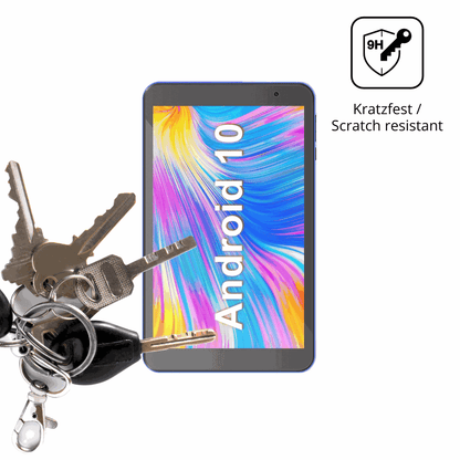 dipos Displayschutz für Haehne Tablet 8 Zoll, mattierte Oberfläche, robuste Festigkeit und perfekte Passform