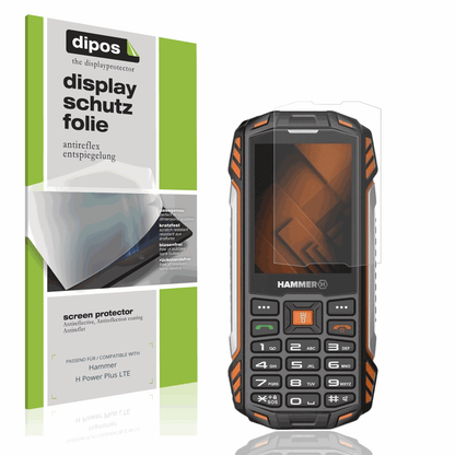 4x Schutzfolie matt für Hammer Power Plus LTE Display-Schutzfolie