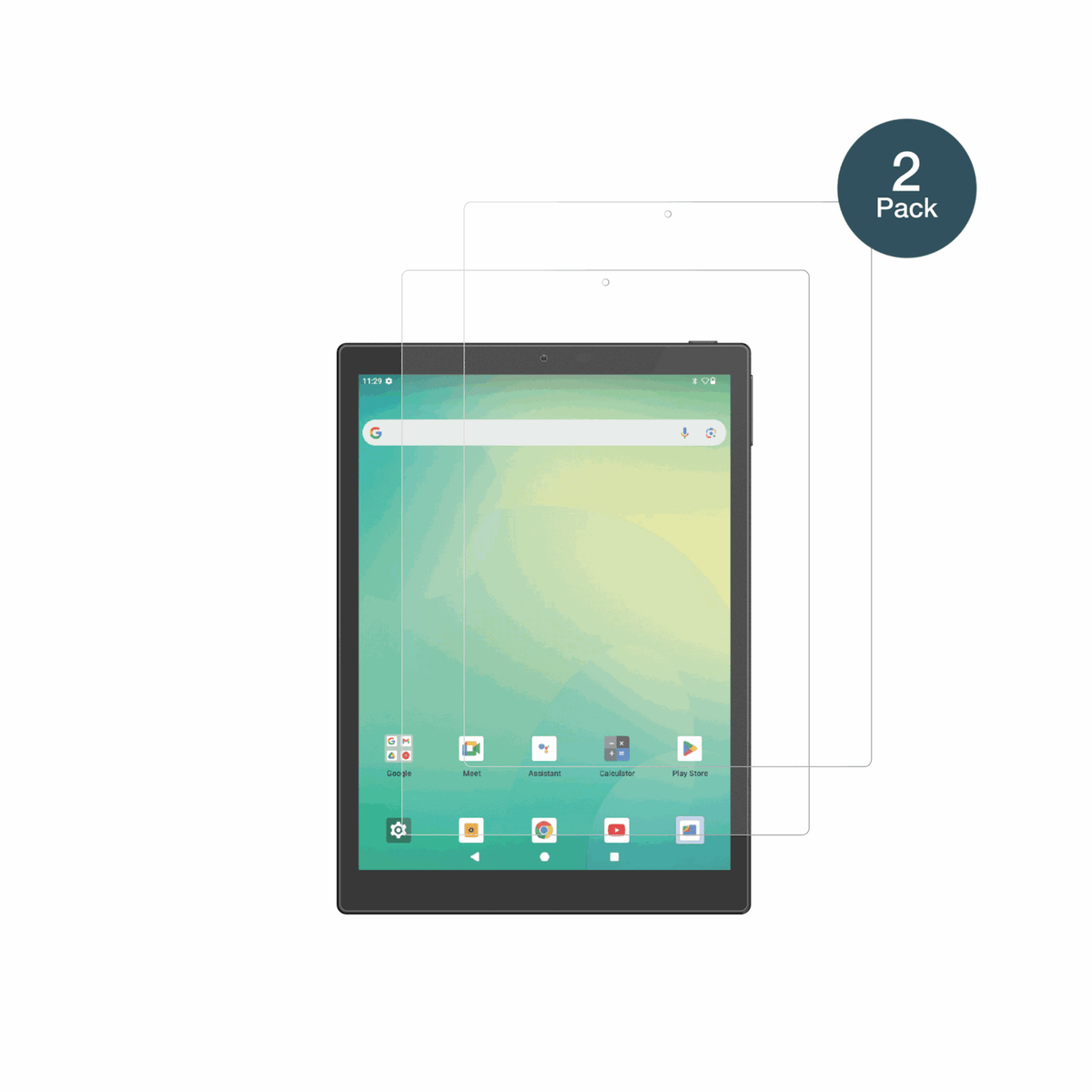 2x Screen Protector for Hannspree Lumo 7.8 matte Flexible Glass 9H dipos
