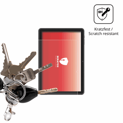 dipos Displayschutz für Hasskya K30 K50 K70 10.1 Zoll, mattierte Oberfläche, robuste Festigkeit und perfekte Passform