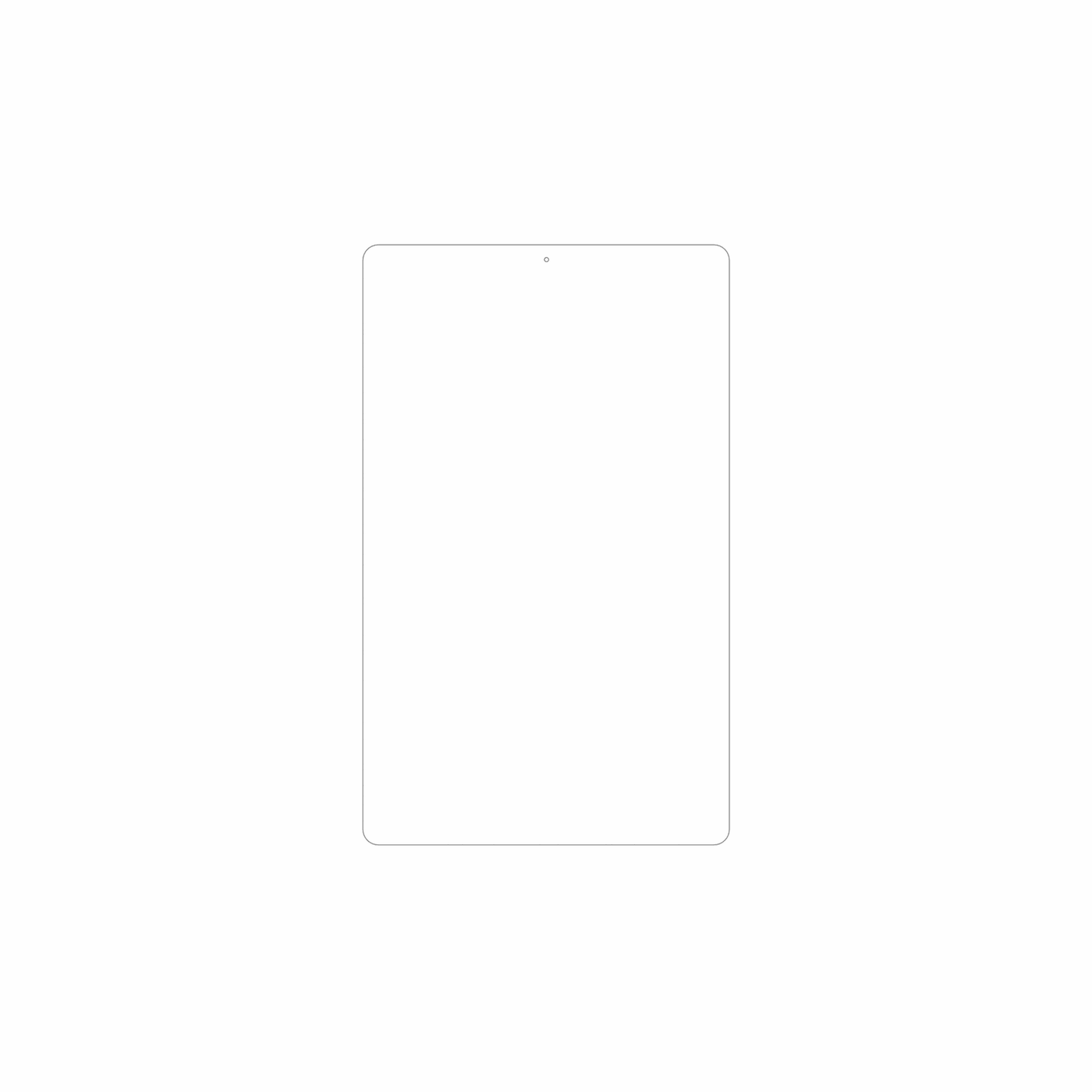 dipos Displayschutz für Headwolf Fpad 5, mattierte Oberfläche, geringe Dicke und perfekte Passform