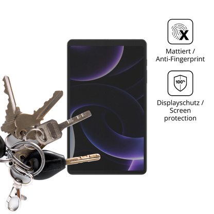 dipos Displayschutz für Headwolf FPad 6 SE, mattierte Oberfläche, Blickschutzfilter und perfekter Passform