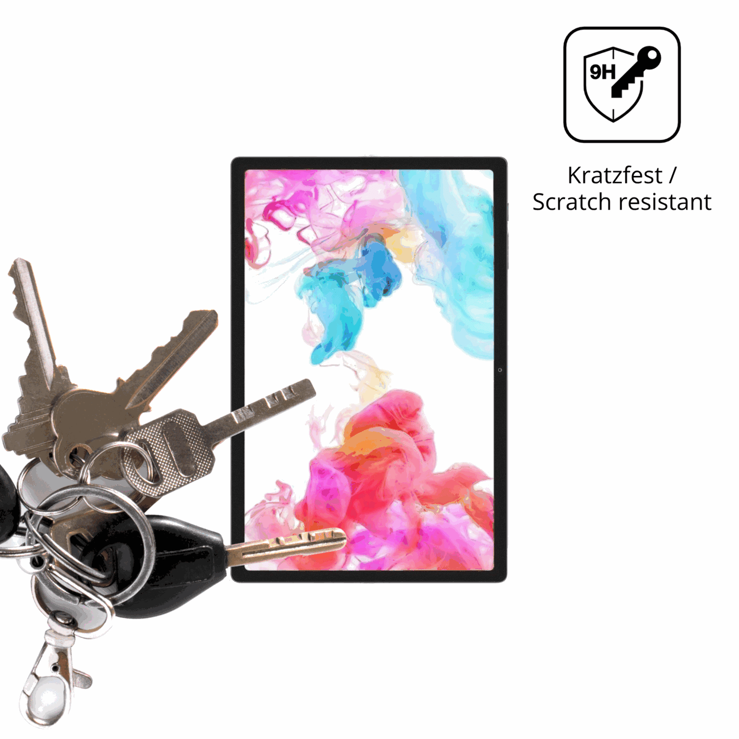 dipos Displayschutz für Headwolf HPad 5, mattierte Oberfläche, robuste Festigkeit und perfekte Passform