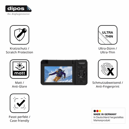 4x Screen Protector for HERBYD A61 Protection Anti Glare dipos