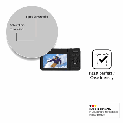 2x Screen Protector for HERBYD A61 matte Flexible Glass 9H dipos