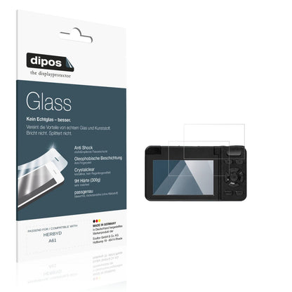 2x Screen Protector for HERBYD A61 Flexible Glass 9H dipos