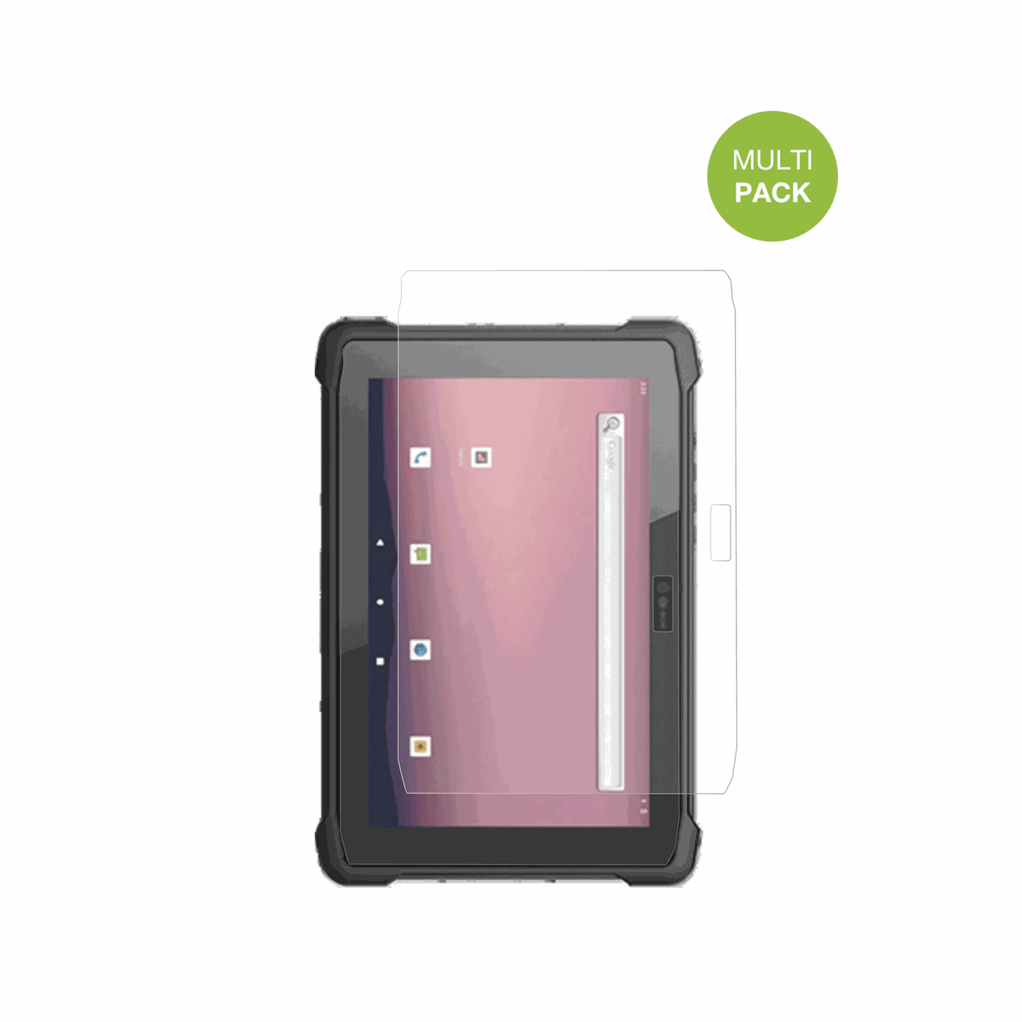 hermatecsolidtab g99 10 zoll mit aufgebrachter dipos Displayschutzfolie, die lästige Fingerabdrücke minimiert