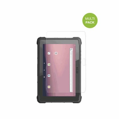 hermatecsolidtab g99 10 zoll mit aufgebrachter dipos Displayschutzfolie, die lästige Fingerabdrücke minimiert