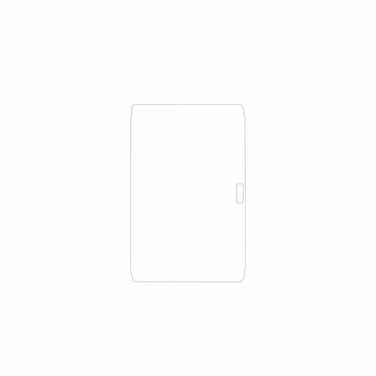 dipos Displayschutz für hermatecsolidtab g99 10 zoll, mattierte Oberfläche, geringe Dicke und perfekte Passform