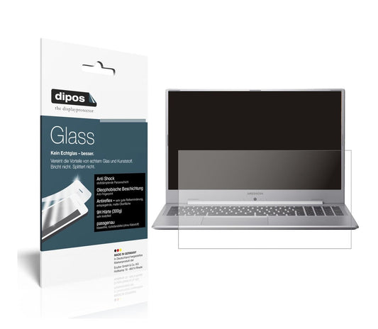 Screen Protector for Medion Akoya S17405 matte Flexible Glass 9H dipos