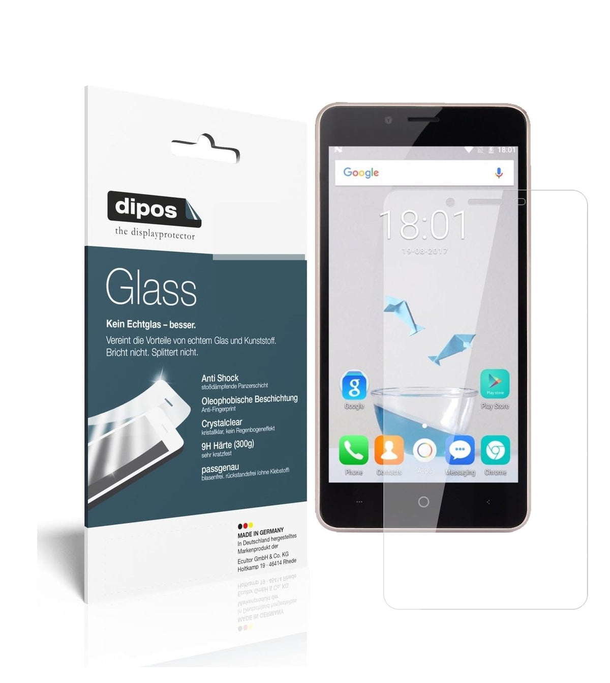1x 9H Screen Protector for Leagoo Kiicaa Power