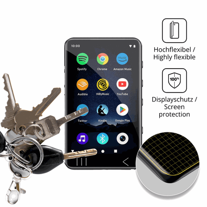 dipos Displayschutz für HIFI WALKER G7, transparente Oberfläche, geringe Dicke und perfekte Passform