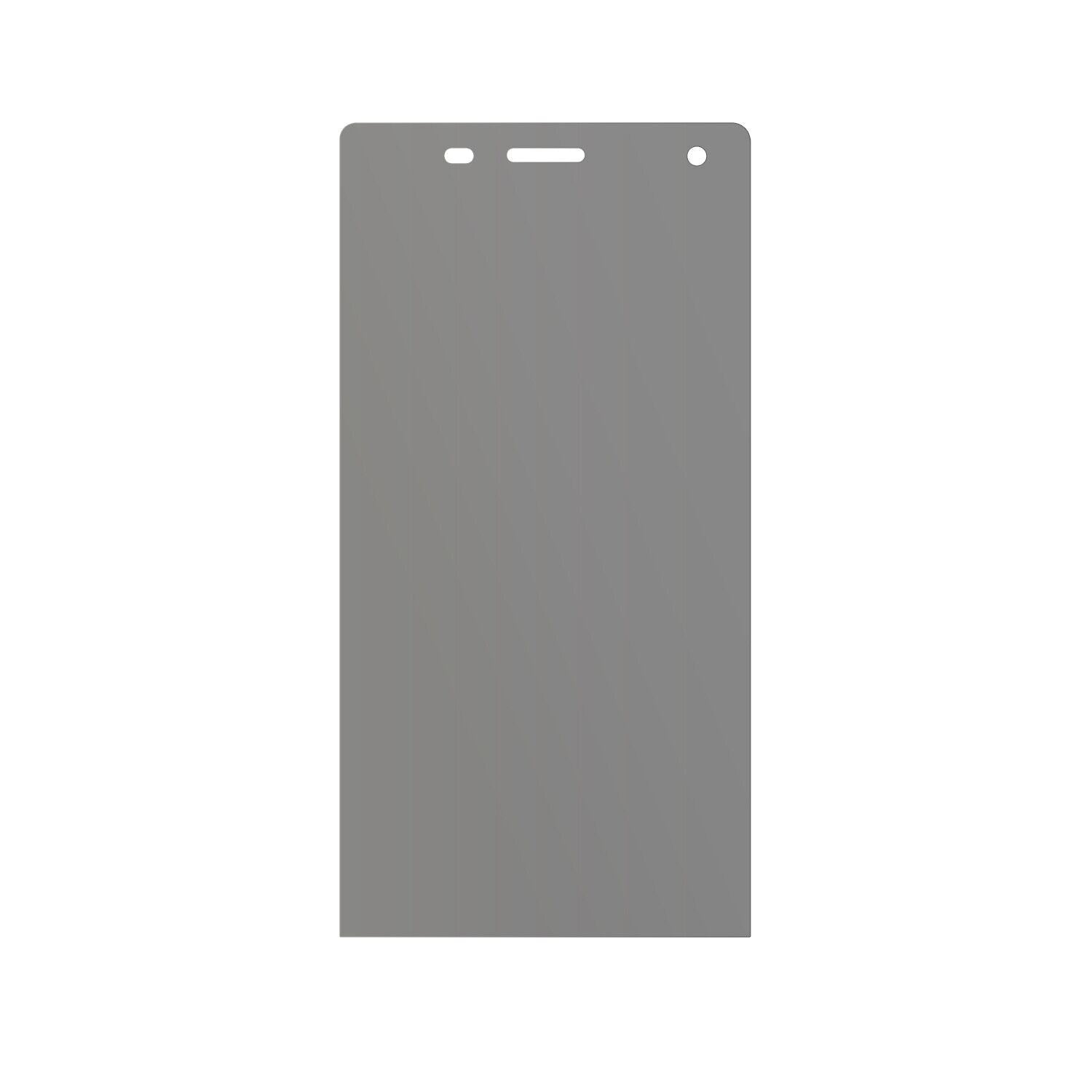 dipos Displayschutz für Highscreen Verge, mattierte Oberfläche, Blickschutzfilter und perfekter Passform