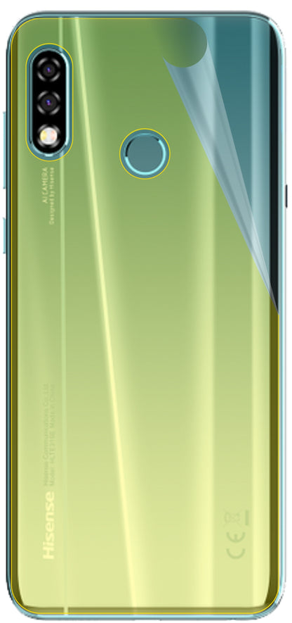 dipos Displayschutz für Hisense Infinity H30 Rückseite, transparente Oberfläche, geringe Dicke und perfekte Passform