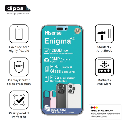 Displayschutz hergestellt in Deutschland, höchste Qualität made in Germany