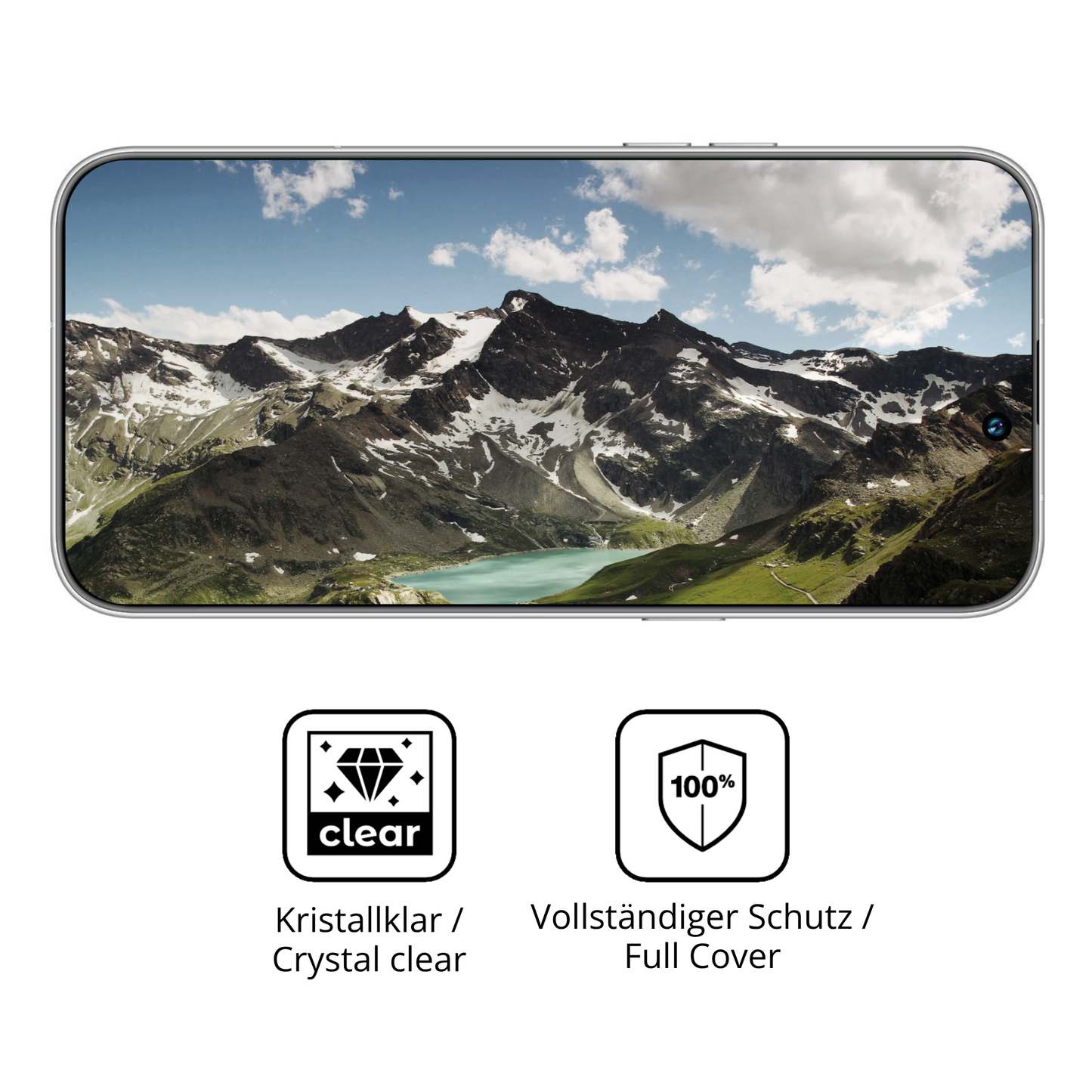Dünne und klare Folie passend zugeschnitten für Hisense Enigma