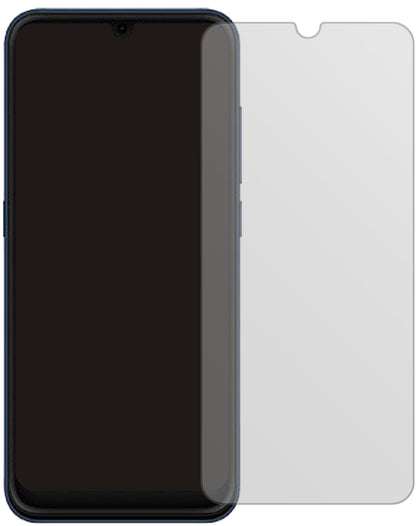 HisenseU50 mit aufgebrachter dipos Displayschutzfolie, die lästige Fingerabdrücke minimiert