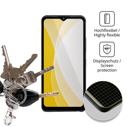 dipos Displayschutz für HMD Arc, transparente Oberfläche, geringe Dicke und perfekte Passform