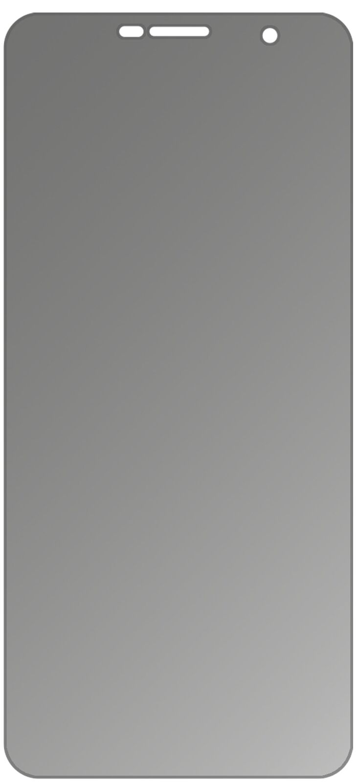 dipos Displayschutz für HOMTOM S7, mattierte Oberfläche, Blickschutzfilter und perfekter Passform