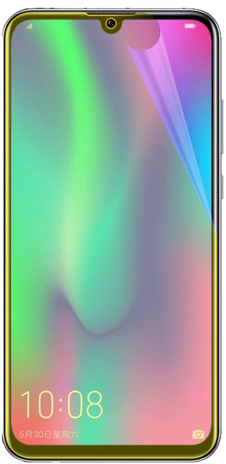 dipos Displayschutz für Honor 10 Lite, transparente Oberfläche, geringe Dicke und perfekte Passform